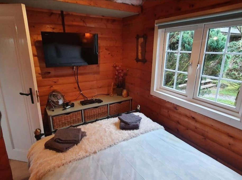 Cosy Cabin In Snowdonia With Views Wi-Fi Dog Friendly & Parking Trawsfynydd Exterior foto