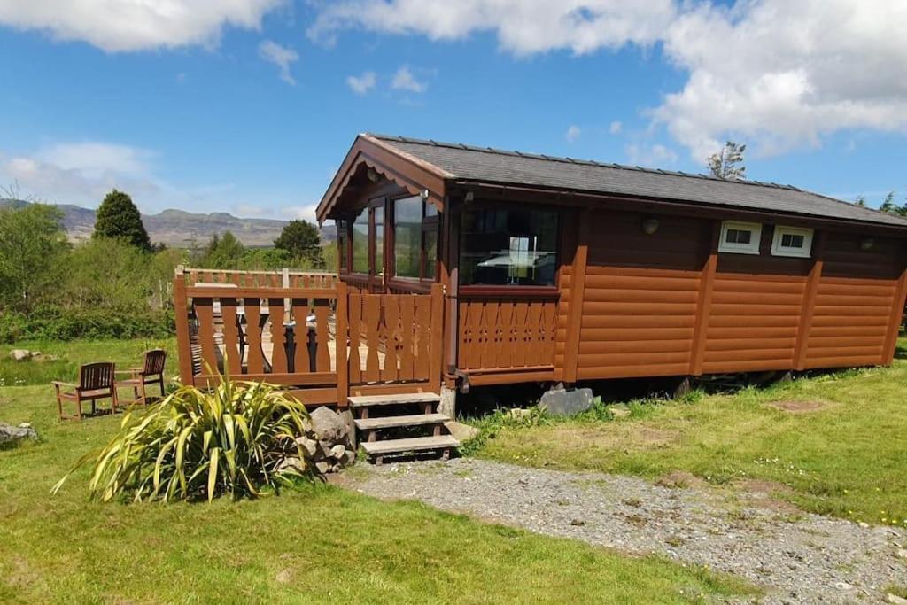 Cosy Cabin In Snowdonia With Views Wi-Fi Dog Friendly & Parking Trawsfynydd Exterior foto